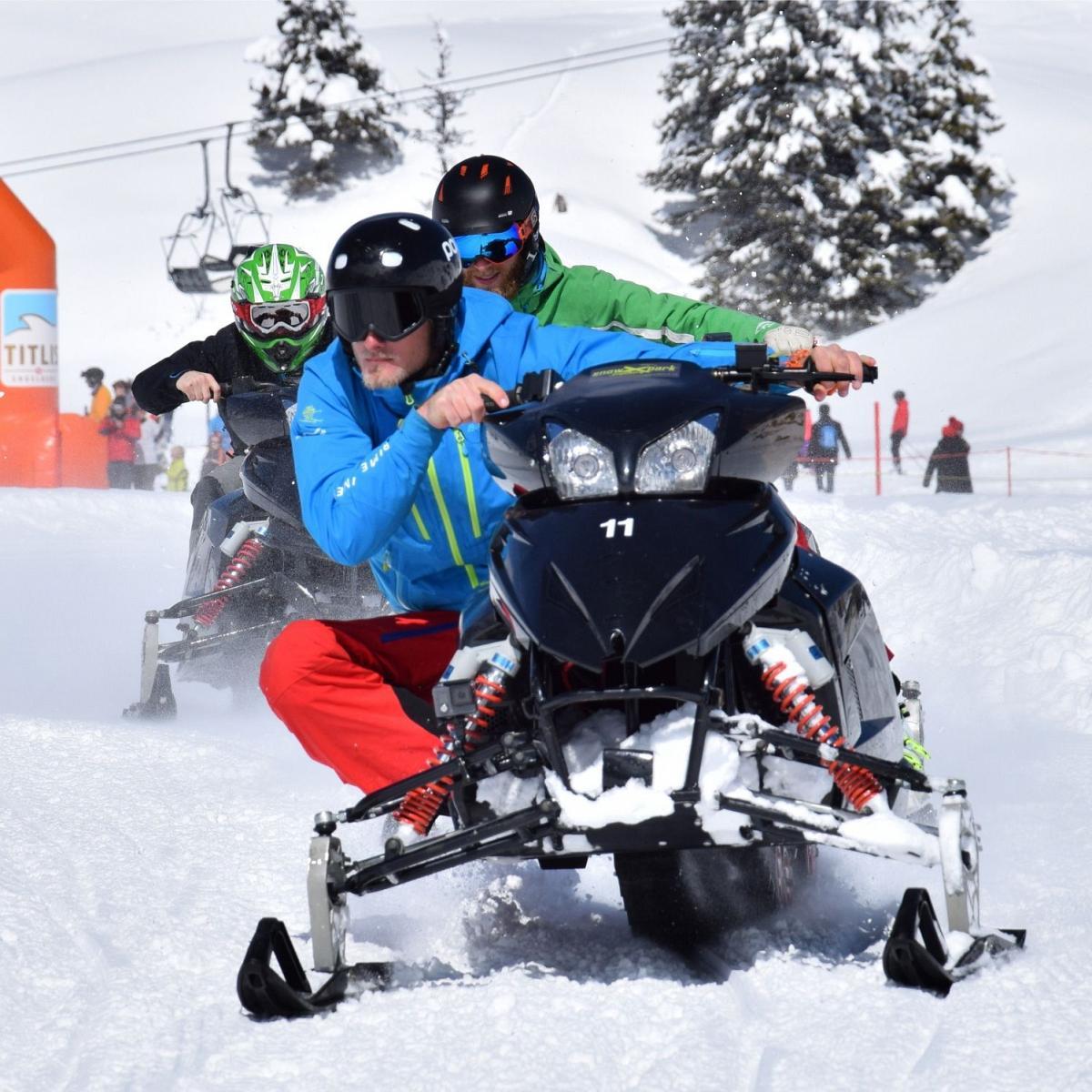 Motocross Sur La Neige A Engelberg 2pers Ideecadeau Ch