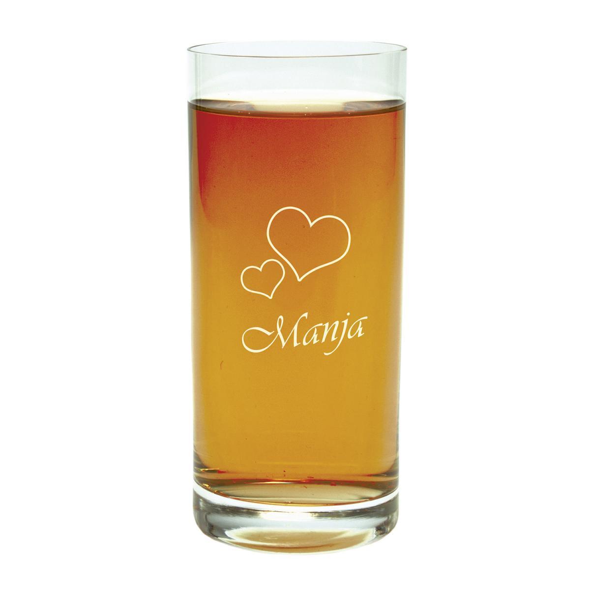 Personalisierbares LongdrinkGlas mit Gravur geschenkidee.ch