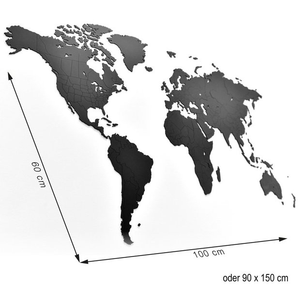 Puzzle Carte Du Monde En Bois Déco Do It Yourself