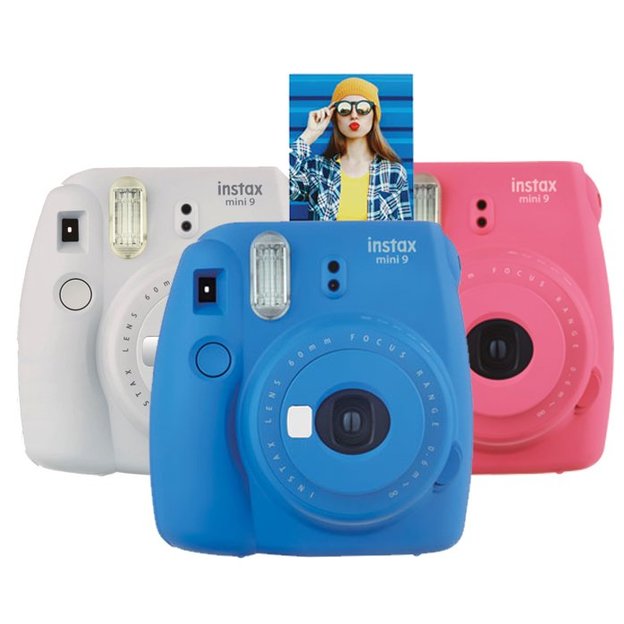 Fujifilm Instax Mini 8 Plus Instant Film Camera Strawberry