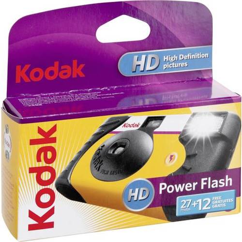 Kodak Power Flash - Einwegkamera mit 39 Fotos