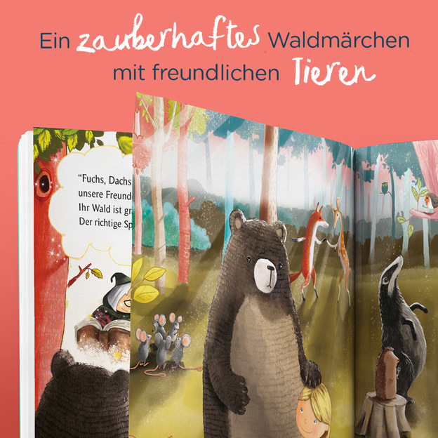 Personalisiertes Kinderbuch Geschenkidee Ch