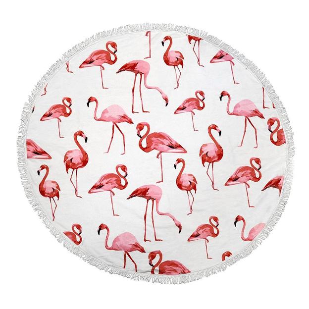 Serviette De Plage Flamant Rose