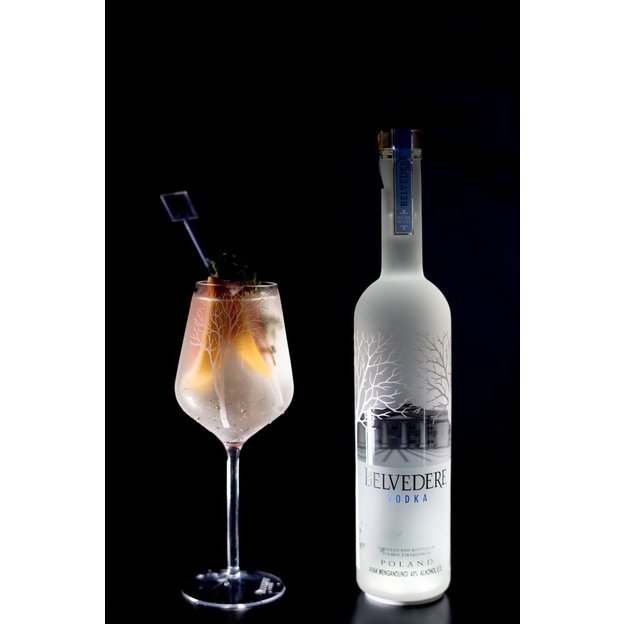 Belvedere Vodka Pure 70cl & 1 SpritzGlas