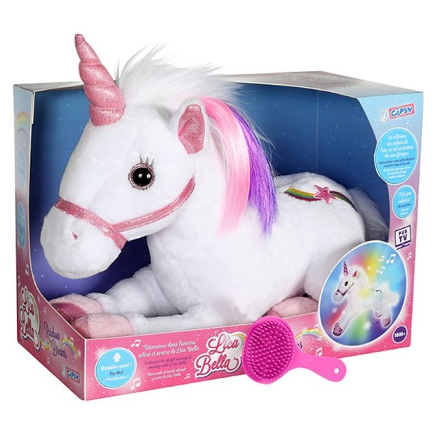 lica bella peluche licorne