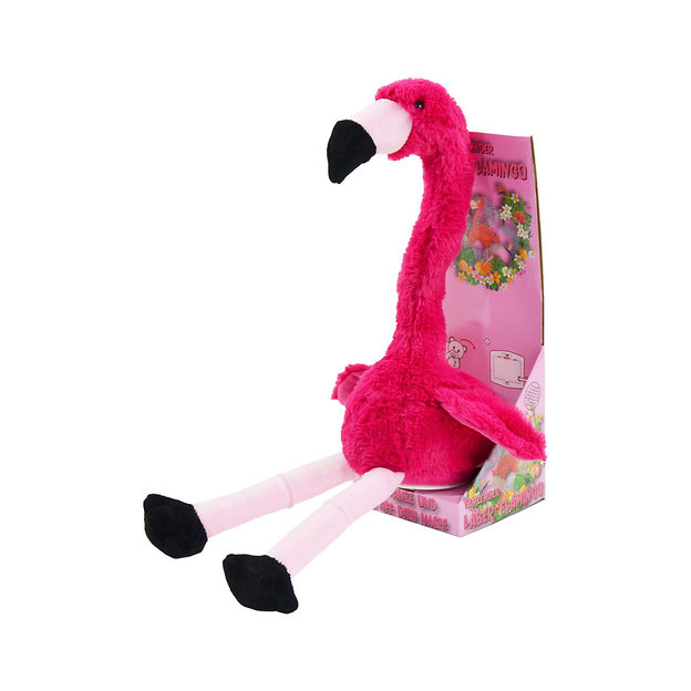 peluche flamant rose