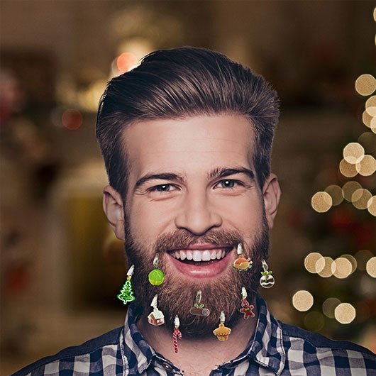 Boules De Noël Pour Barbe